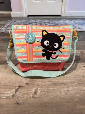Sanrio Chococat Crossbody Bag Colorful Kawaii Messenger Shoulder Bag